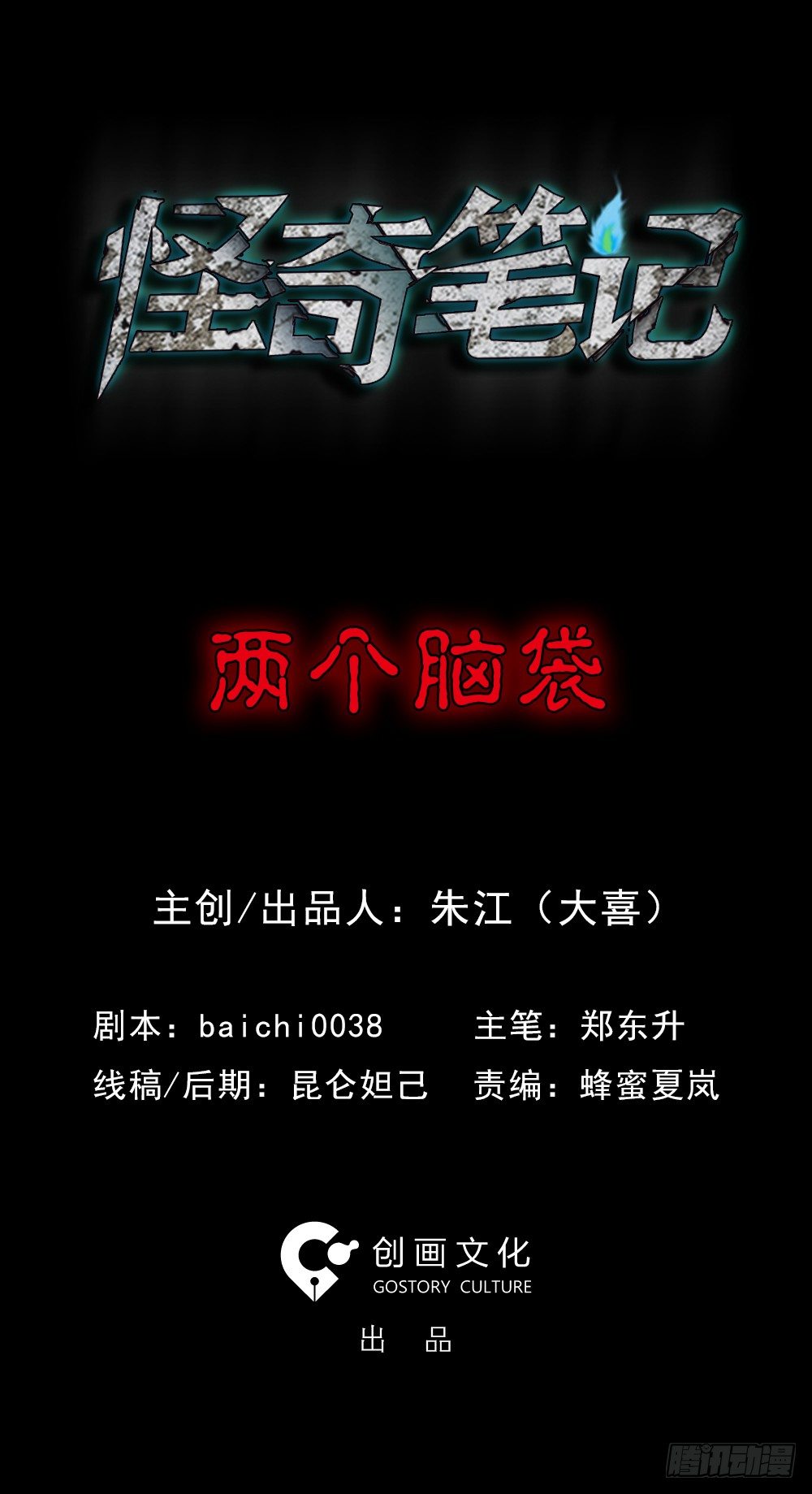怪奇筆記（怪奇腦洞集） - 兩個腦袋（1）(1/2) - 1