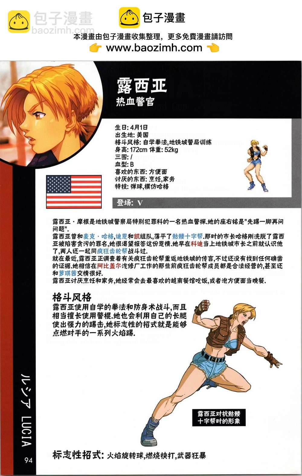 街頭霸王 特刊合集 - 人物譜4 - 2