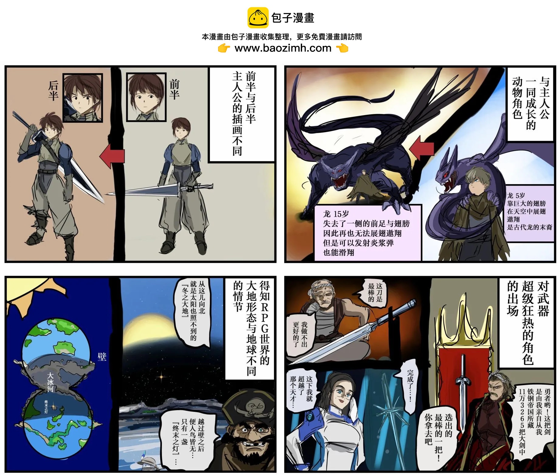 カコミスル老師四格合集 - 我喜歡的RPG劇情 - 1
