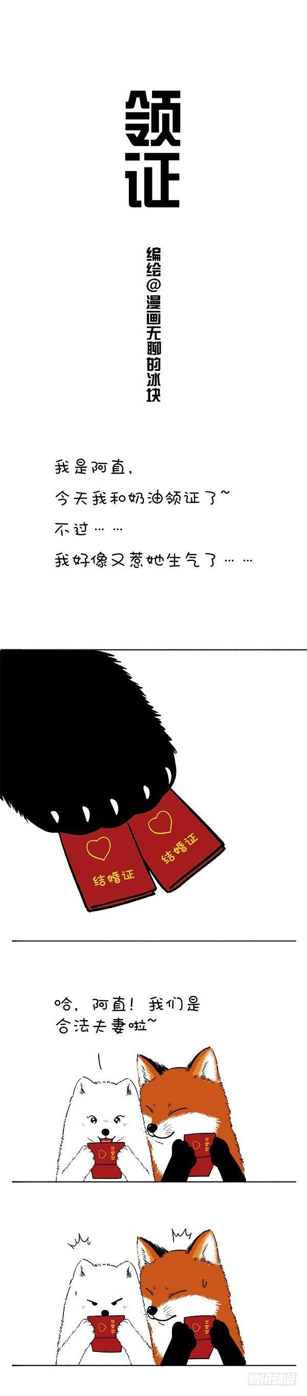 快把動物放進冰箱 - 121阿直奶油領證官宣~ - 1