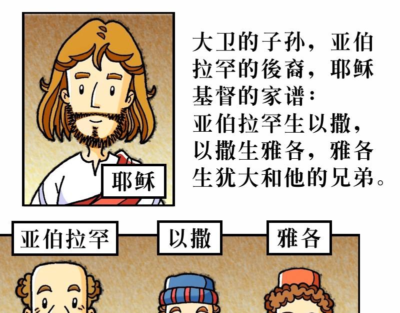 漫畫馬太福音 - 第01章：耶穌基督的降生(1/2) - 4